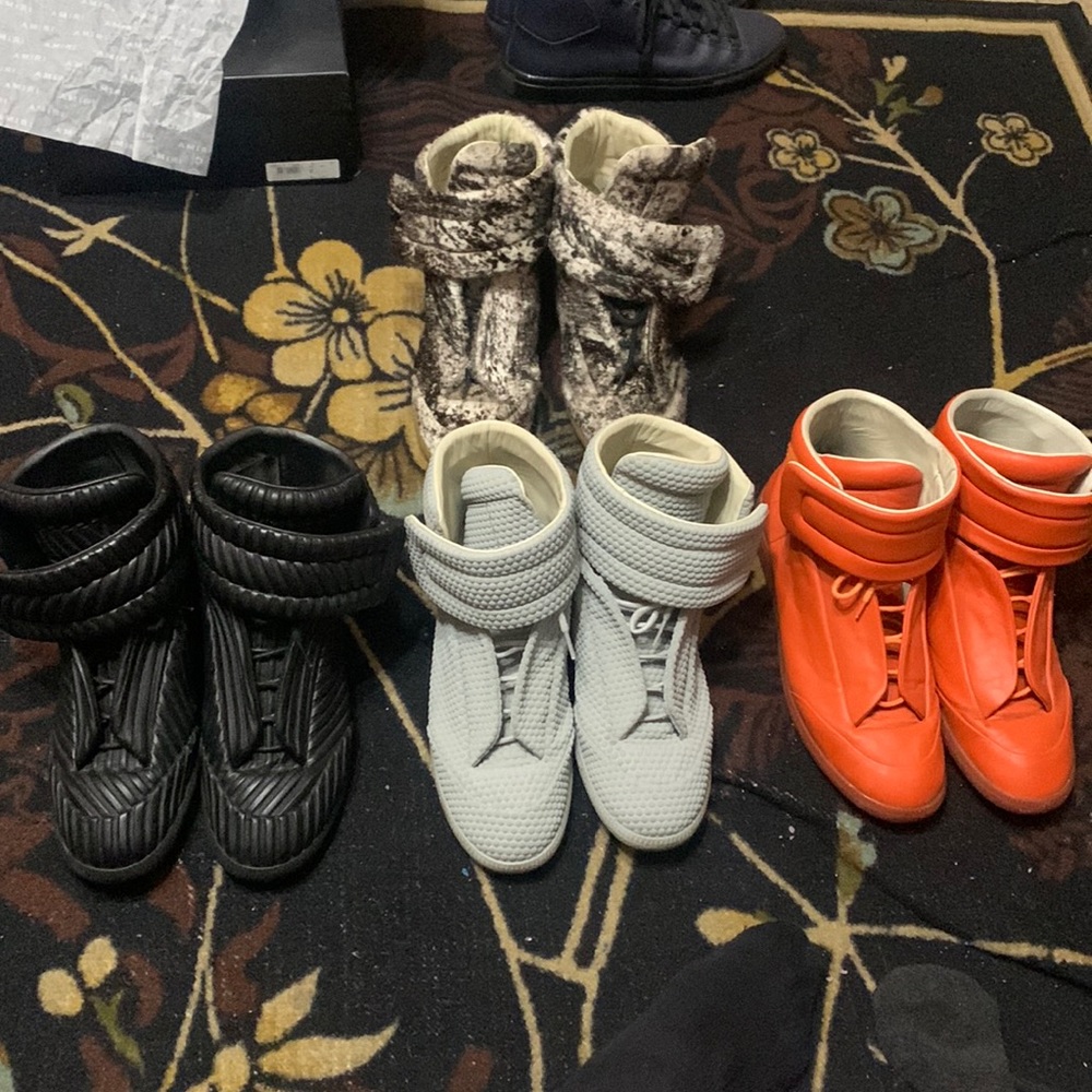 Maison Martin Margiela Future Hightops size 45s